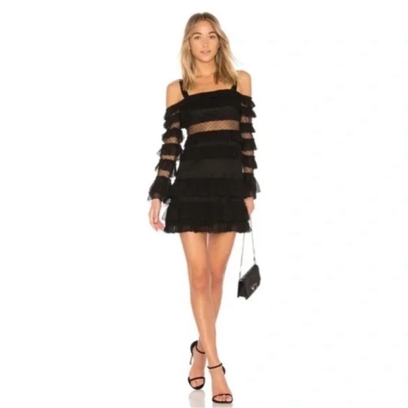 Alexis Dresses & Skirts - ALEXIS Brandi Off Shoulder Mini Dress